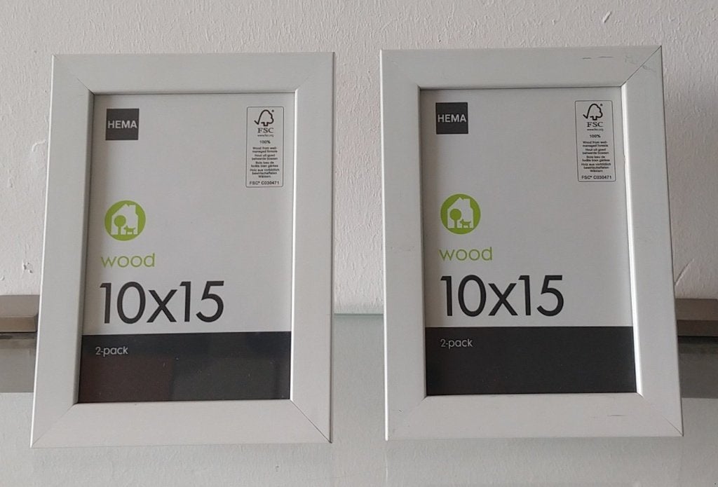 wissellijstje foto's,  volgnr 3, Nieuw, Ophalen of Verzenden, Fotolijst, Met glas