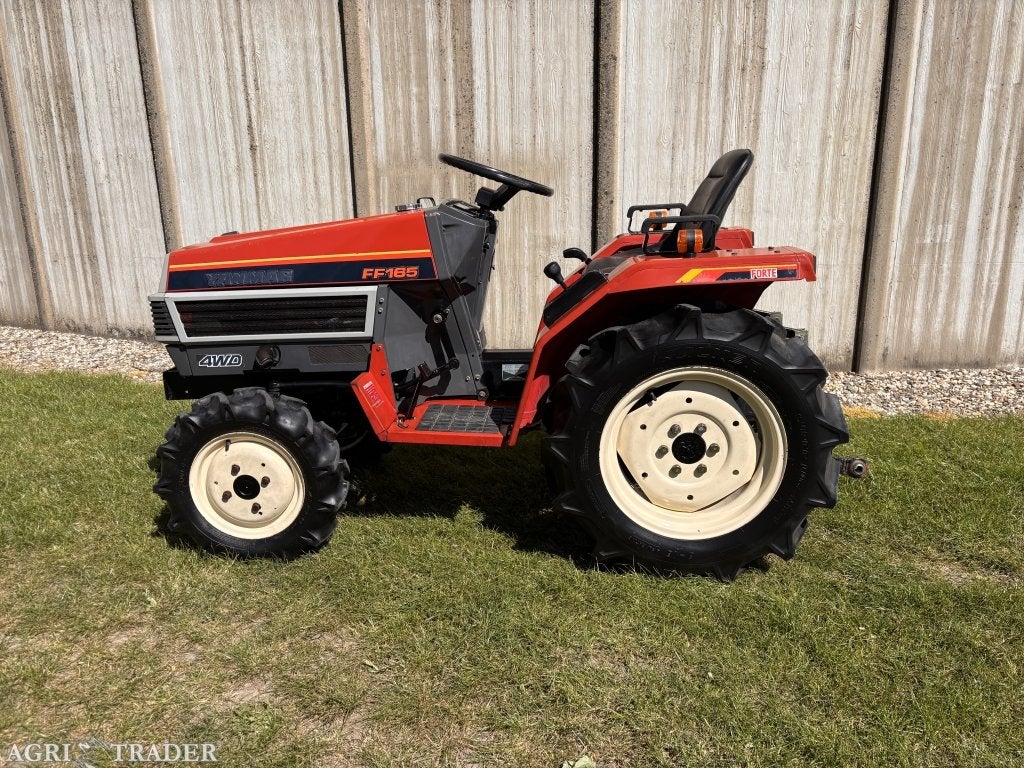 Yanmar FF165 4WD minitractor - 629 uur - 17 PK - incl onderh, -, -, Ysnmar, Voertuig of Aanhanger