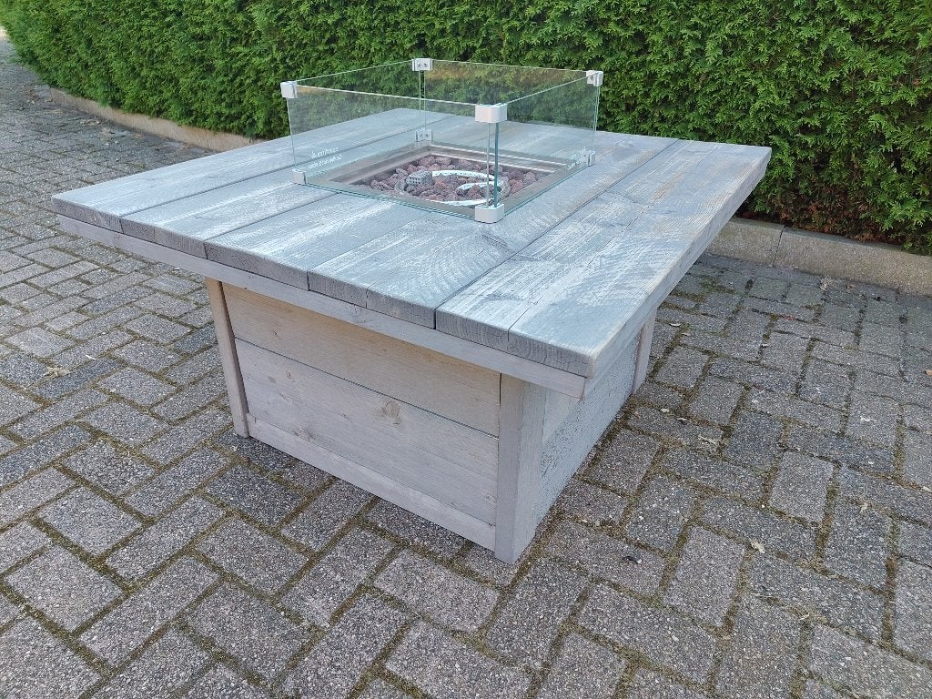 Vuurtafel Vierkant, Ophalen, Nieuw