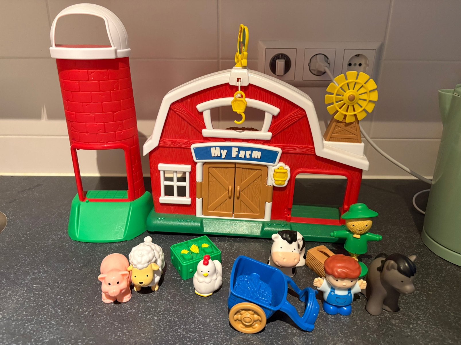 My farm, Kinderen en Baby's, Speelgoed | Fisher-Price, Ophalen of Verzenden, Gebruikt, Speelset, Met geluid