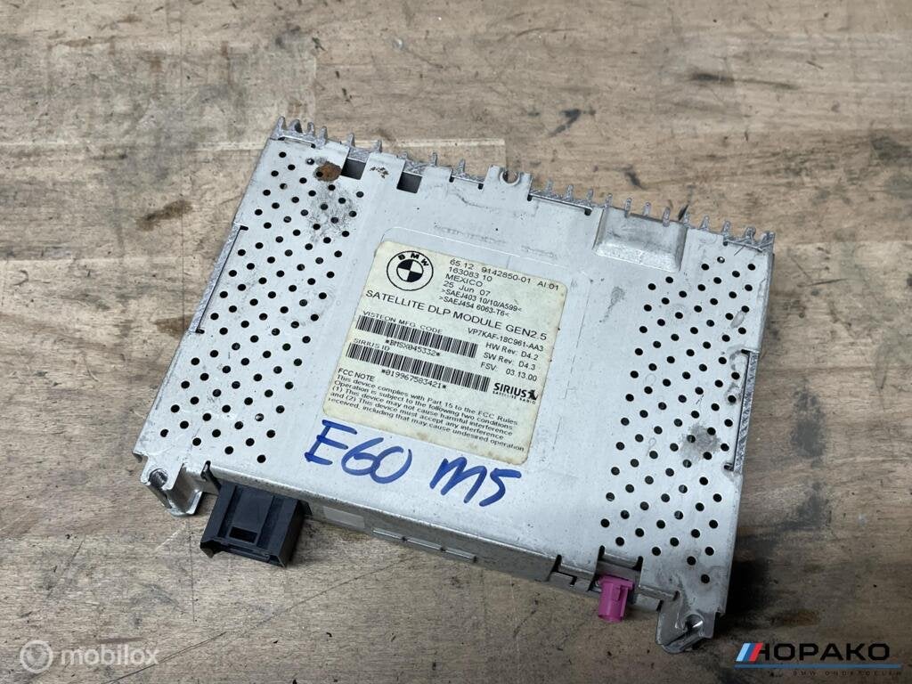 Sateliet module BMW 5 serie E60 E61 | 65129142850, Gebruikt, Einsteinlaan 5 rijswijk, Bmw, Ophalen of Verzenden