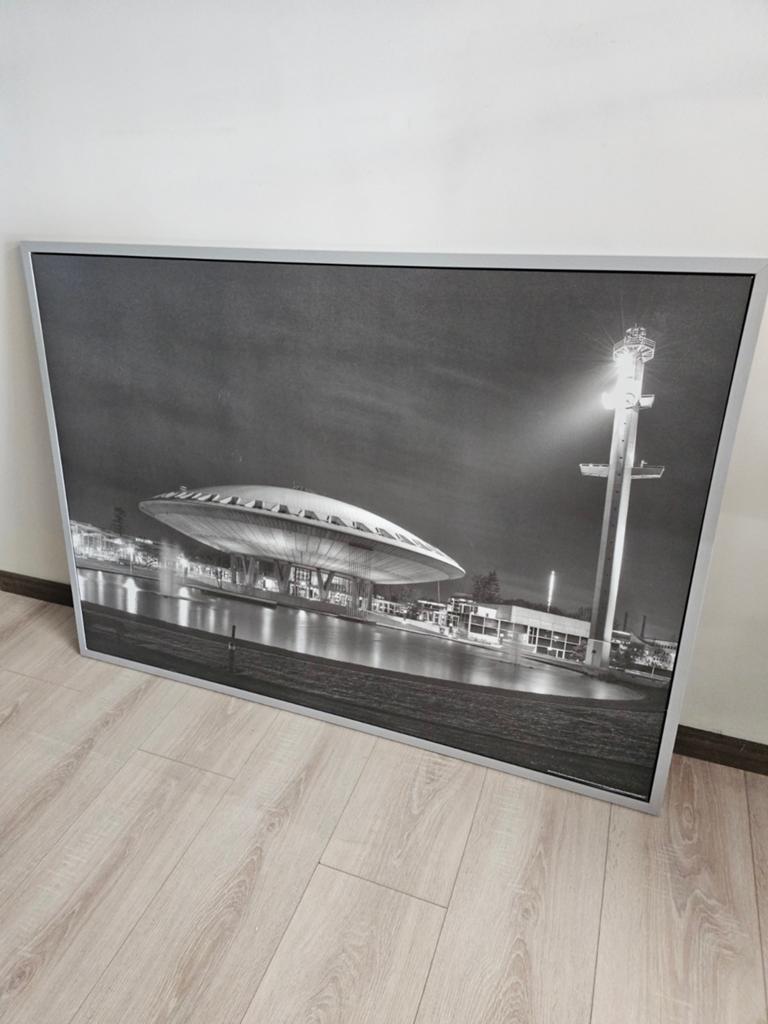 Evoluon, Ophalen, 125 cm of meer, Zo goed als nieuw, Schilderij