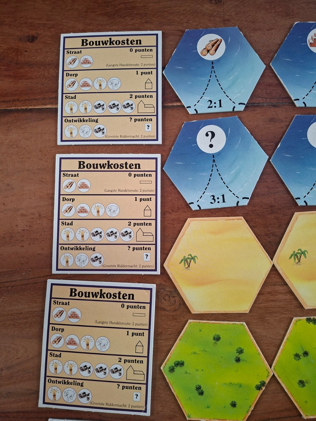 losse onderdelen kolonisten van catan 30 cent p.s., Een of twee spelers, Ophalen of Verzenden, Gebruikt, 999 Games