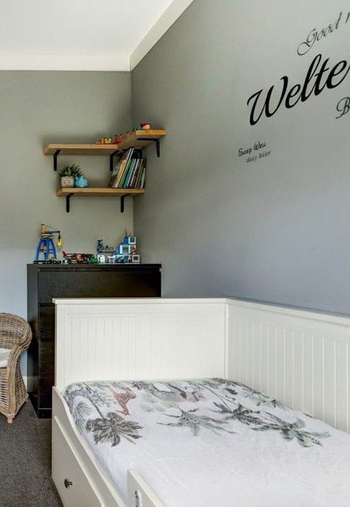 Bed/Slaapbank, Eenpersoons - Tweepersoons, wit, Hemnes IKEA, Ophalen, Gebruikt, Eenpersoons, Wit