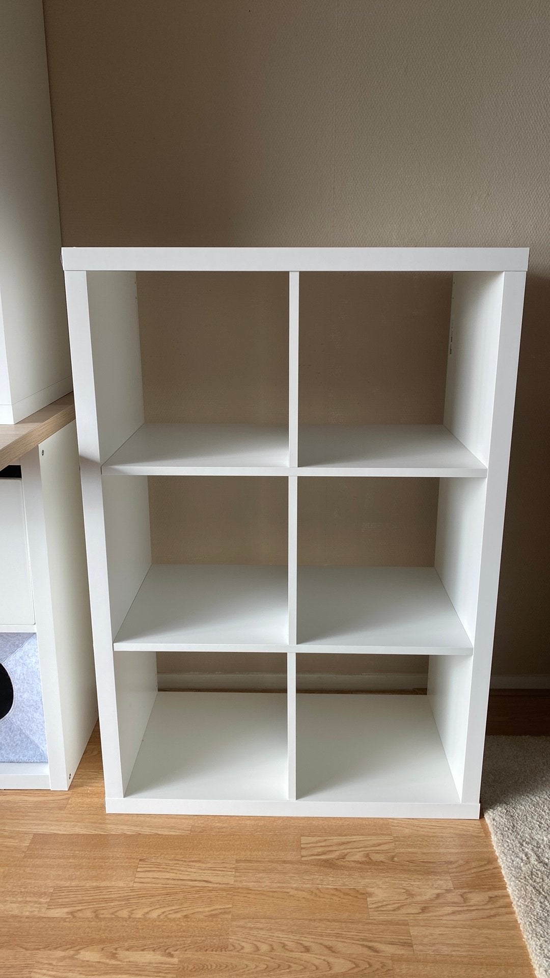 Kallax kast 6 vakken ZGAN, Ophalen, 50 tot 100 cm, Zo goed als nieuw, Minder dan 100 cm
