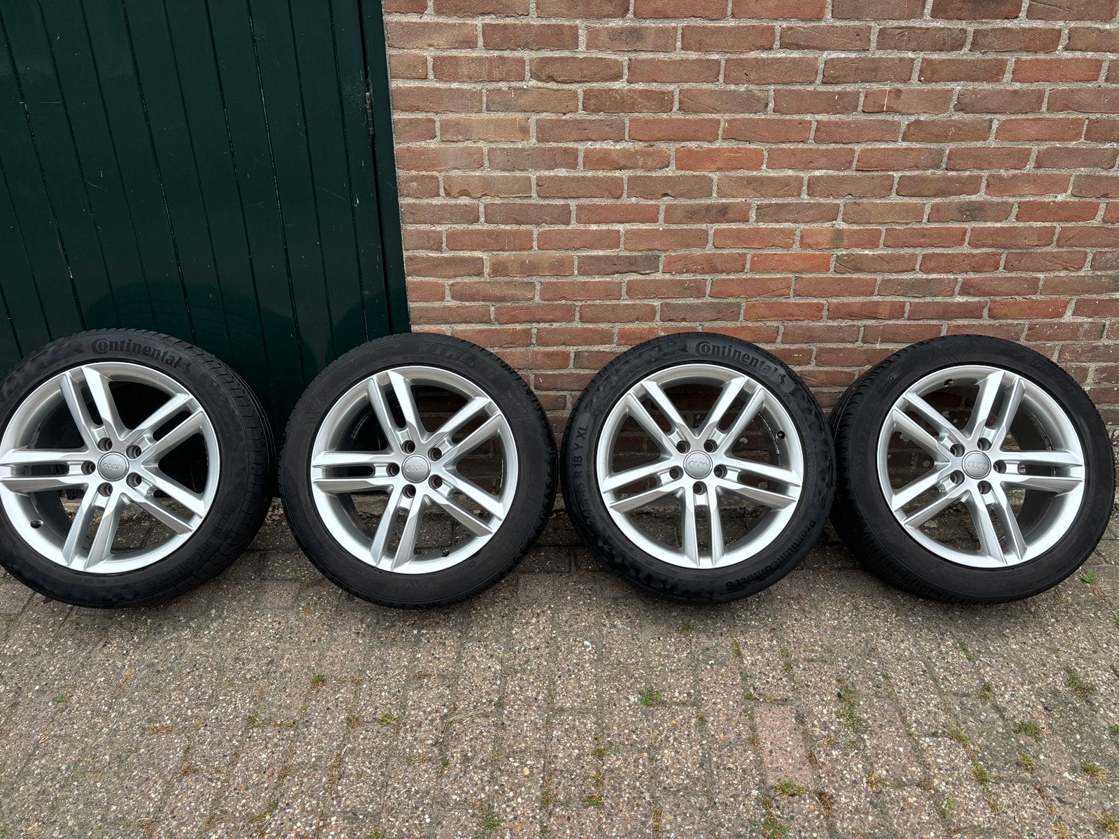 AUDI VELGEN | 18 inch | 5x112 | 245/45, Auto-onderdelen, Banden en Velgen, Ophalen, 18 inch, 245 mm, Velg(en)