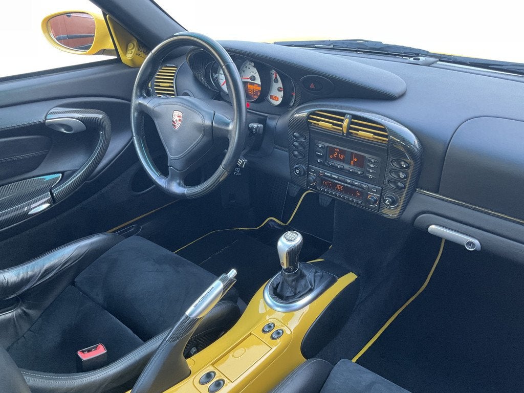 Porsche 911 3.6 Coupé 996 GT3 Collect Car Speed Gelb Carbon, Gebruikt, Bedrijf, Handgeschakeld, 3600 cc