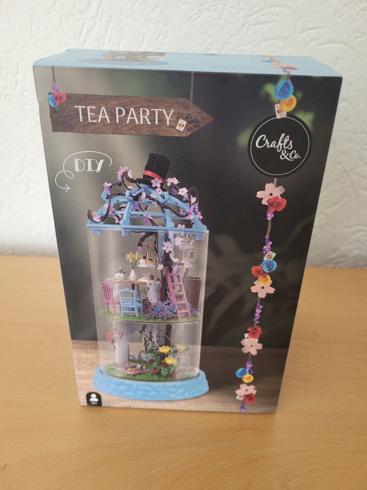 DIY Tea Party knutselset met LED licht van Crafts & Co., Elektrisch, Overige thema's, Nieuw, Meerkleurig