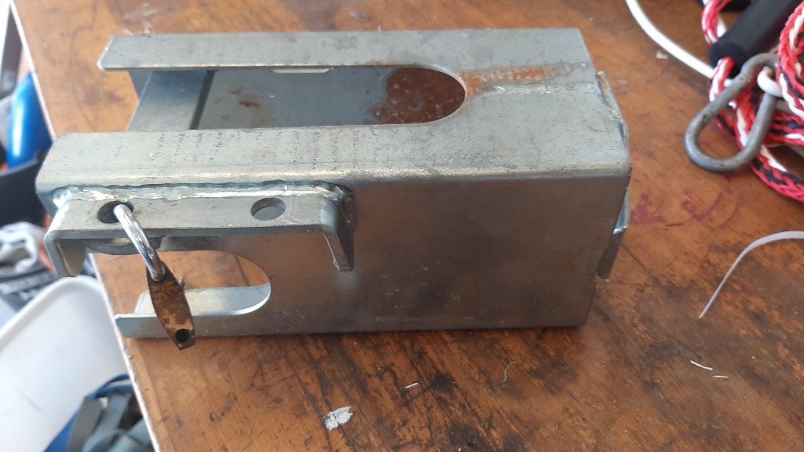 disselslot met slot, Ophalen of Verzenden