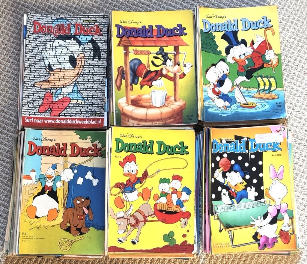 380 weekbladen van Donald Duck, Boeken, Meerdere stripboeken, Ophalen of Verzenden, Zo goed als nieuw