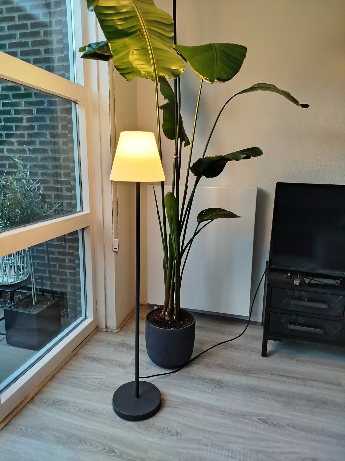 Design tuinlamp Loods 5, Ophalen, Kunststof, Gebruikt, Staande lamp