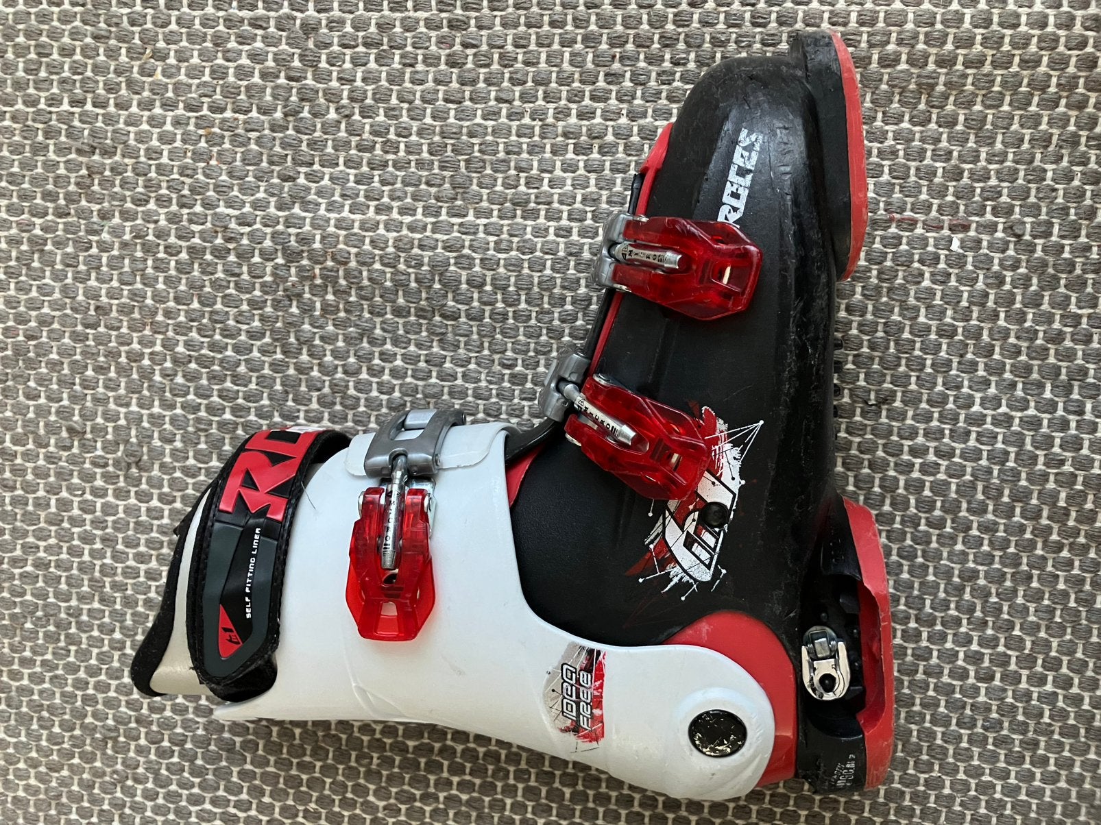 Roces verstelbare skischoen mt 36-40, Sport en Fitness, Skiën en Langlaufen, Overige merken, Gebruikt, 100 tot 140 cm, Schoenen