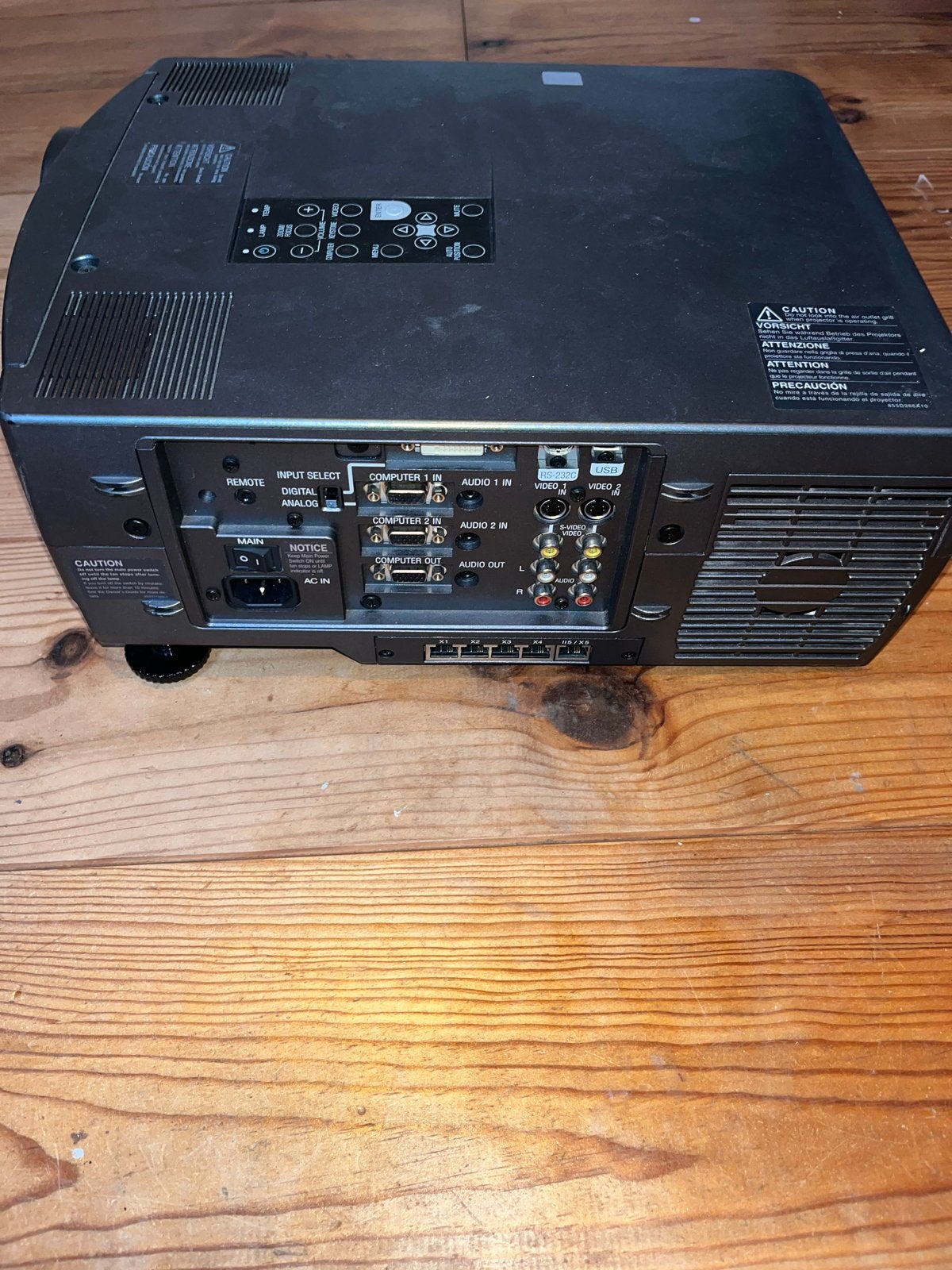 Mitsubishi Projector / beamer - Hoge Kwaliteit Beeld sRGB, Verzenden, Gebruikt, Overige technologieën, Overige resoluties