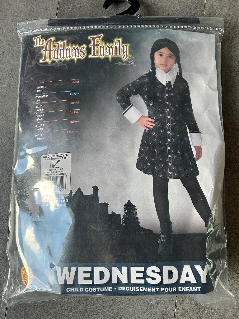 Wednesday jurk, Ophalen, Gebruikt, 122 t/m 128, Meisje