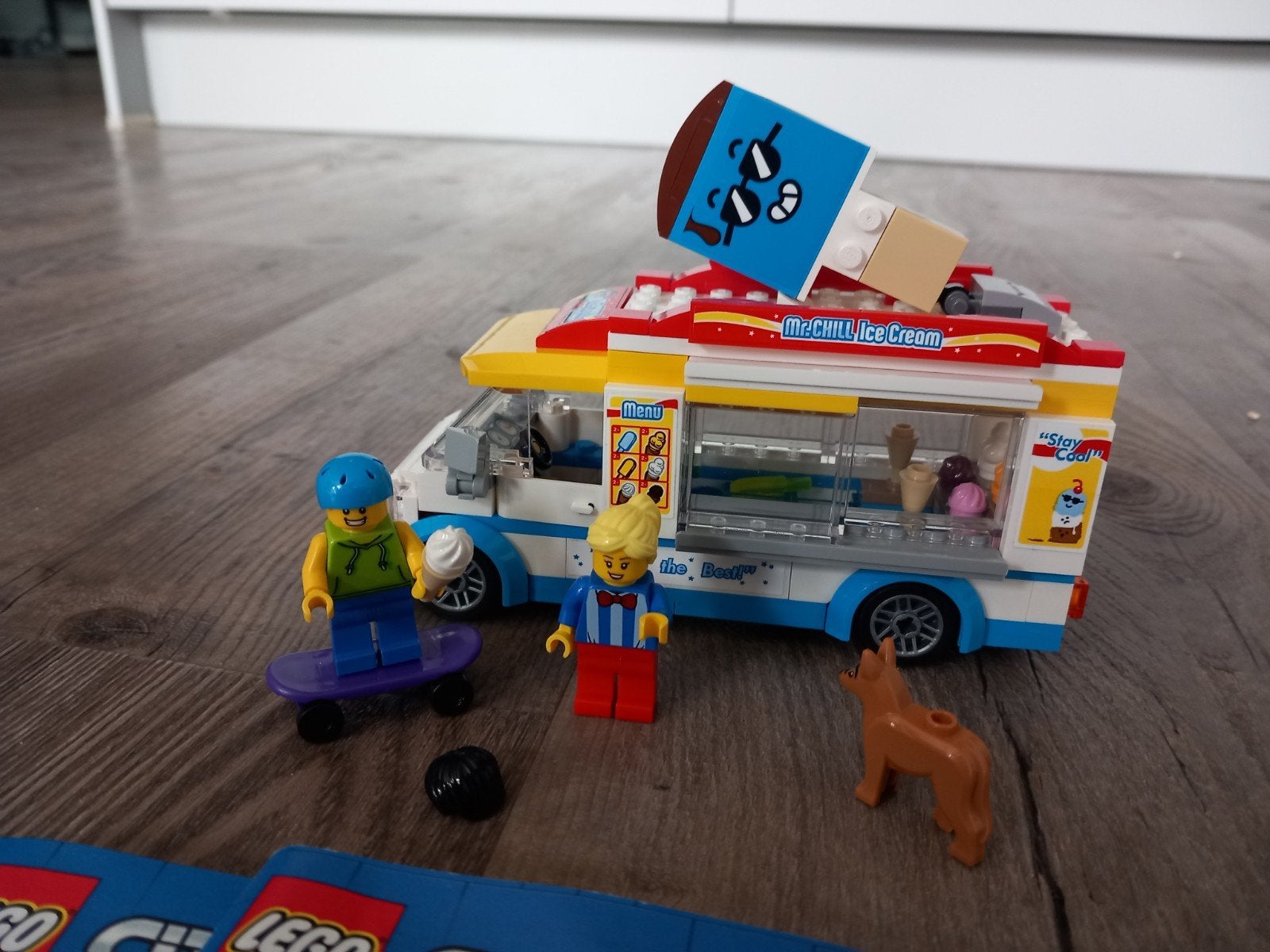 lego 60253 ijsco wagen city, Ophalen of Verzenden, Zo goed als nieuw