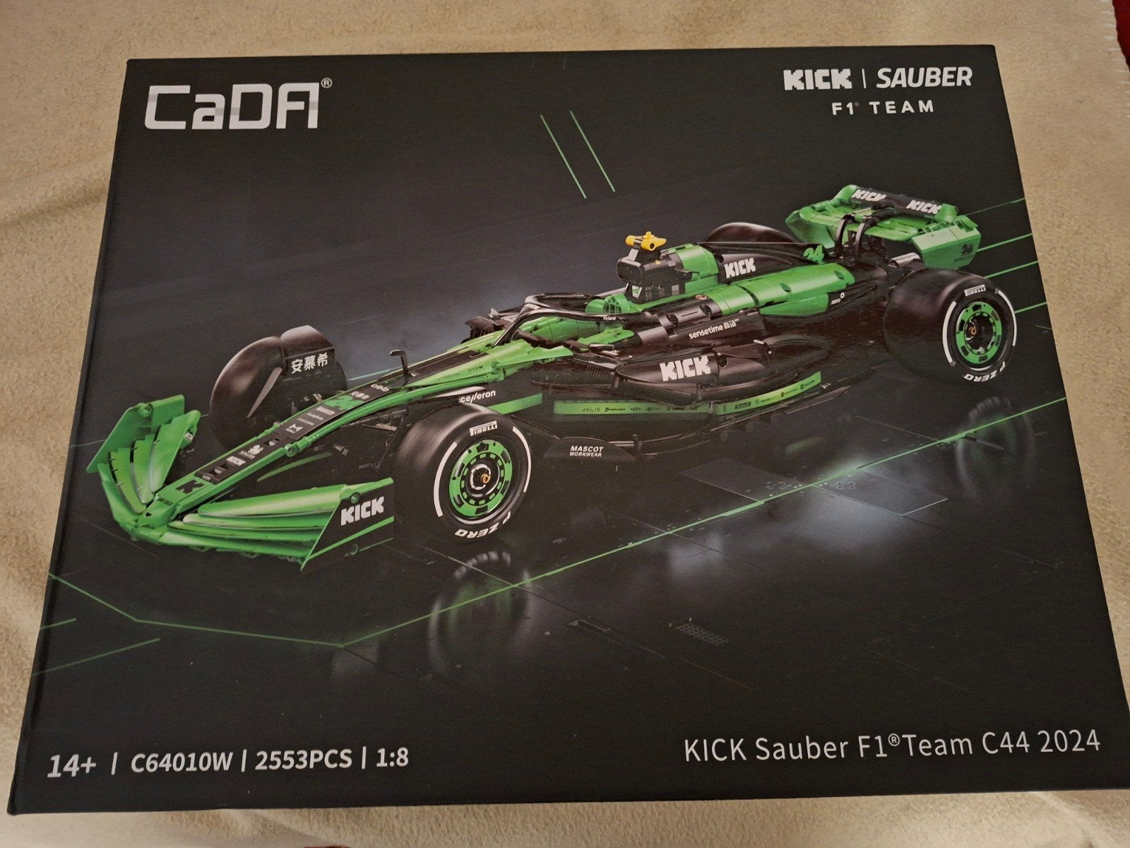 Cada Bricks Kick Sauber set., Kinderen en Baby's, Speelgoed | Bouwstenen, Ophalen of Verzenden