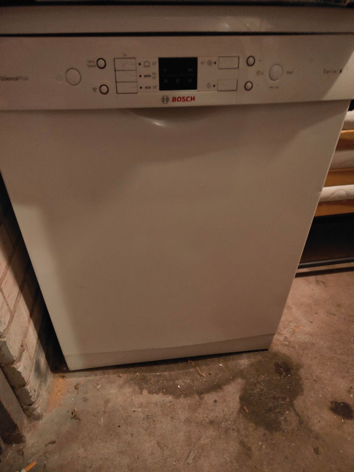 Bosch SilencePlus Vrijstaande Vaatwasser, Witgoed en Apparatuur, Vaatwasmachines, Gebruikt, 60 cm of meer, Eco programma, Ophalen of Verzenden