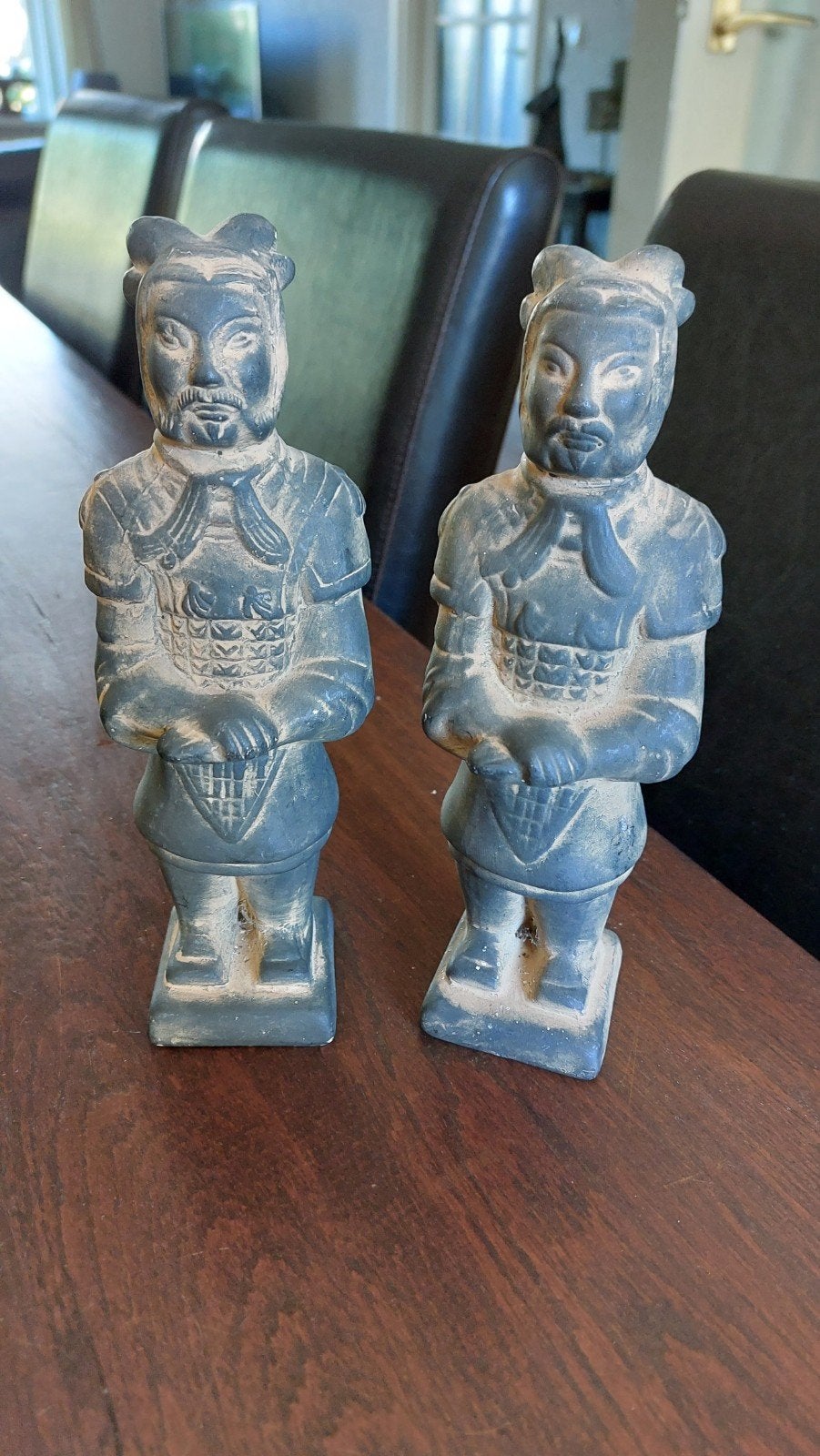 Beeldje, chineese krijger (2 stuks), Ophalen of Verzenden