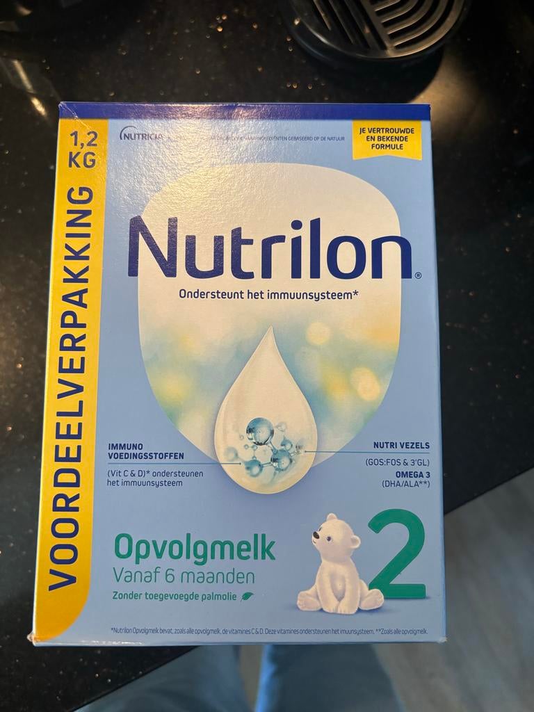 Nutrilon Opvolgmelk 2 - 1.2 kg - Nieuw en Ongeopend, Ophalen of Verzenden, Nieuw