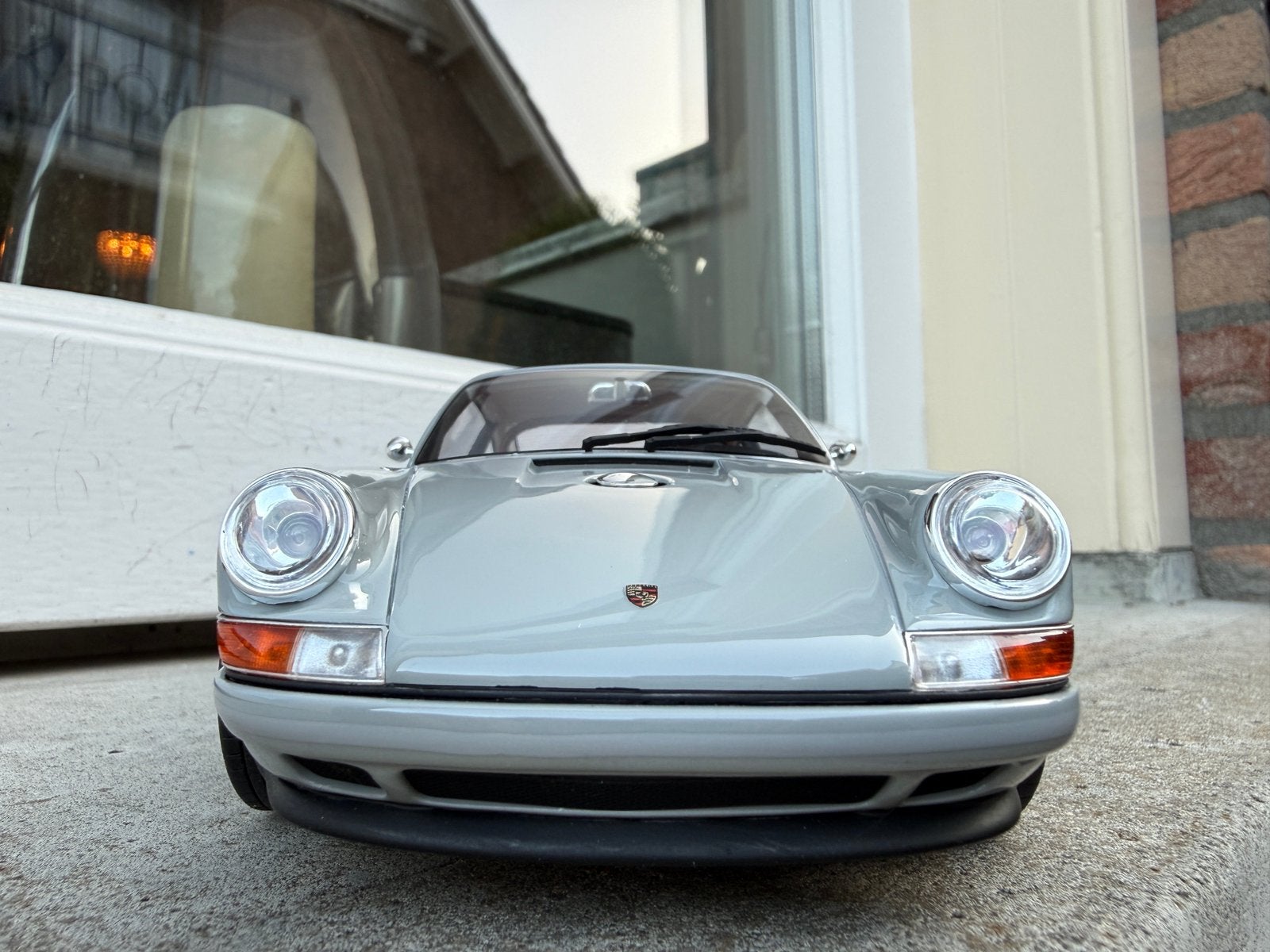 1:18 Porsche 911 Singer grijs GT Spirit GT088, Overige merken, Info@gts-models.com, 2, rue de l'écusson, Zone commerciale Oxygène Sud, Josselin, 56120, FR
