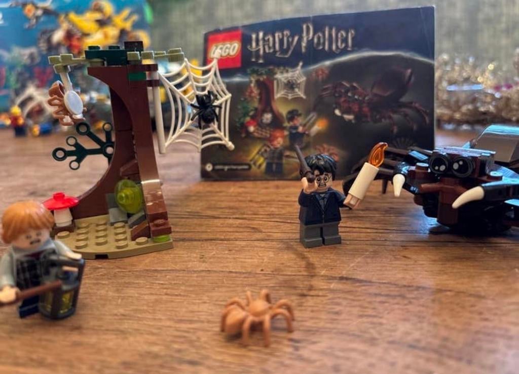 LEGO Harry Potter 75950 Aragog's Hol , mist 1 web), Gebruikt, Lego, Harry Potter, Ophalen of Verzenden