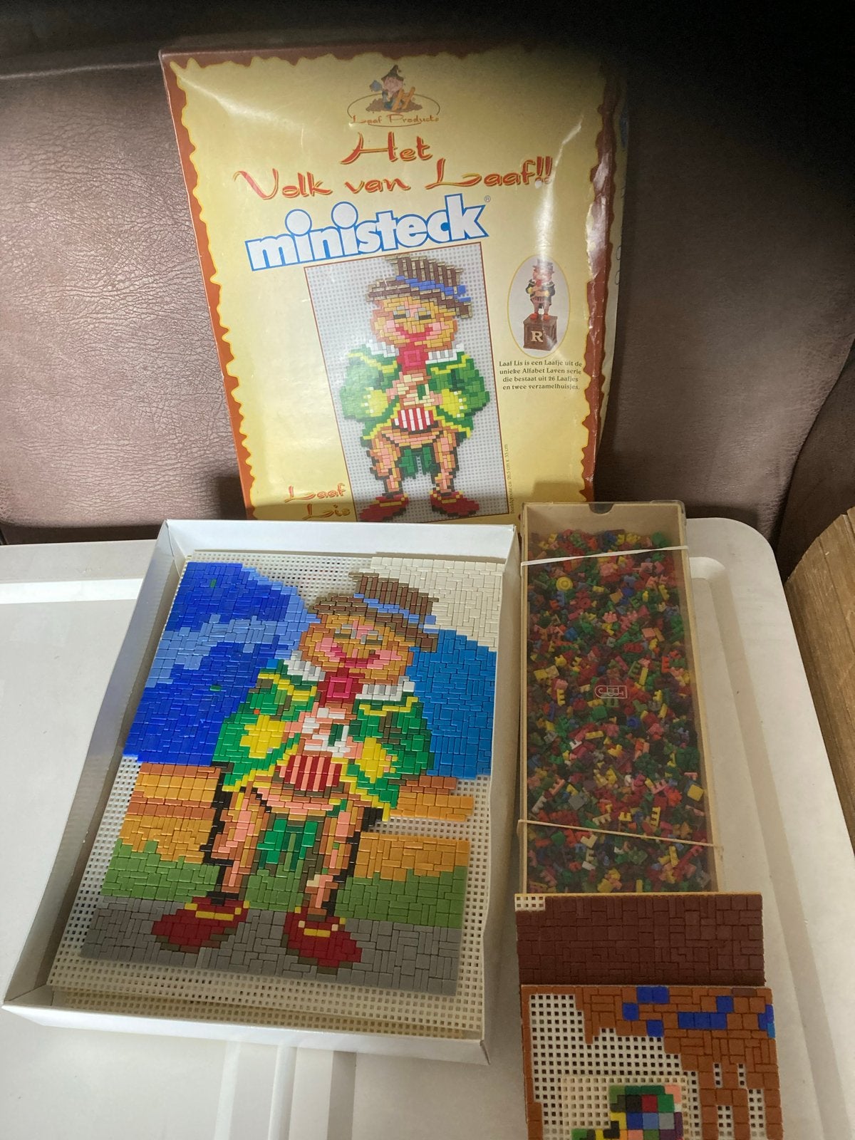 Ministeck: Het Volk van Laaf en Pinguïn, Ophalen of Verzenden, Gebruikt, Box-set