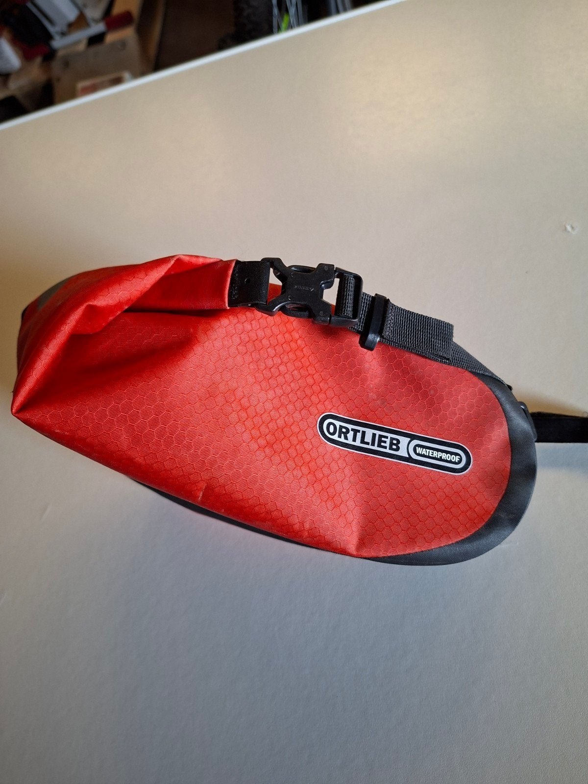 Ortlieb Waterproof zadeltasje, Ophalen of Verzenden, Gebruikt