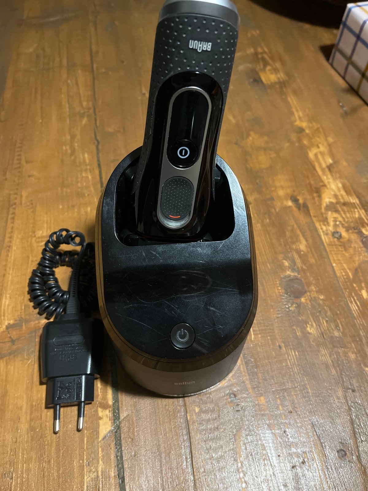 Braun Series 5 Scheerapparaat met Clean & Renew Station, Ophalen of Verzenden, Gebruikt, Gehele gezicht