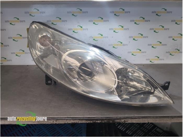 Koplamp rechts van een Peugeot 407, Gebruikt, -, -, -