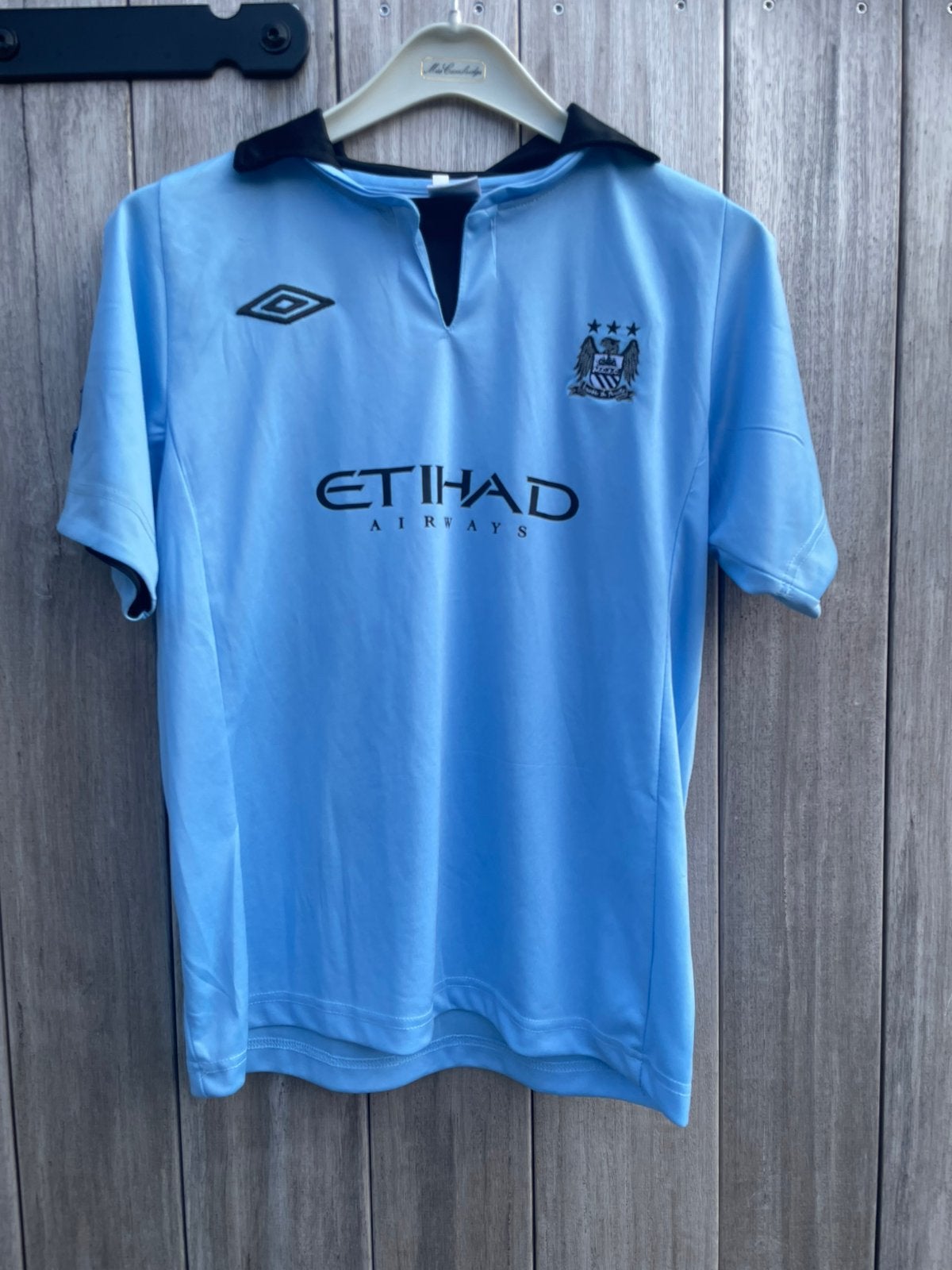 Shirt Manchster City, Verzenden, Gebruikt, Buitenlandse clubs, Shirt