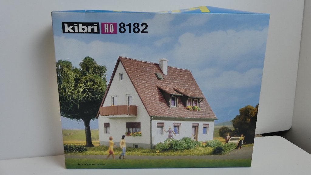 Bouwpakket H0: Kibri woonhuis ovp 8182, Overige merken, Brug, Tunnel of Gebouw, Nieuw, Ophalen of Verzenden