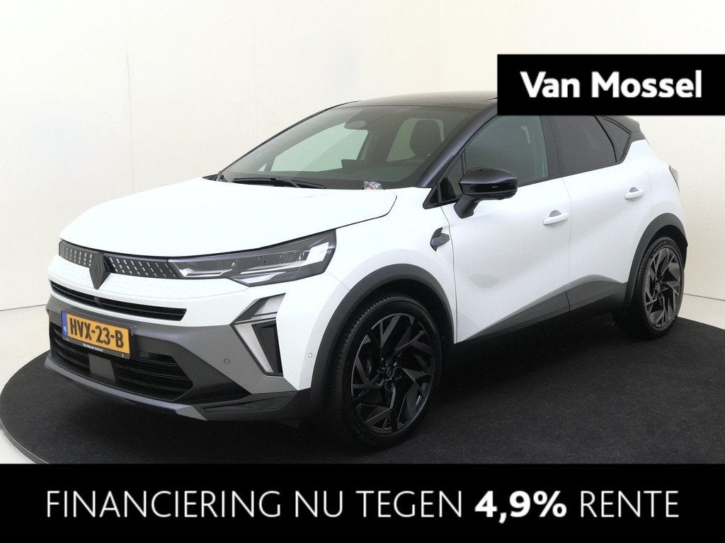 Renault Captur 1.6 E-Tech full hybrid 145 esprit Alpine | Ha, Auto's, Renault, 1345 kg, Gebruikt, Wit, Origineel Nederlands