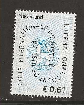 D 60 Cour internationale justitie, Verzenden, Postfris