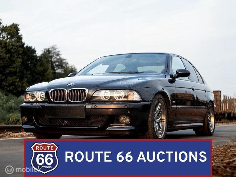 BMW M5 | 2000 | Route 66 Auctions, Auto's, Overige carrosserieën, Zwart, Bedrijf, Handgeschakeld