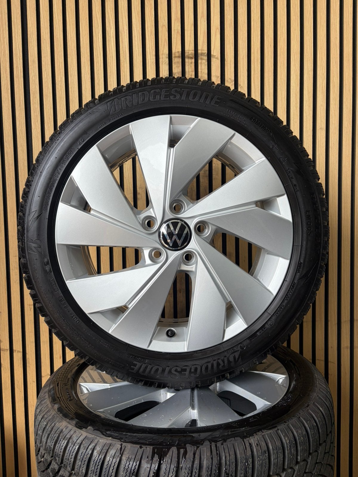 Org. 17” VW Golf 5 6 7 8 Belmont Winterbanden Caddy Skoda, Auto-onderdelen, Banden en Velgen, Gebruikt, ., Banden en Velgen, 17 inch