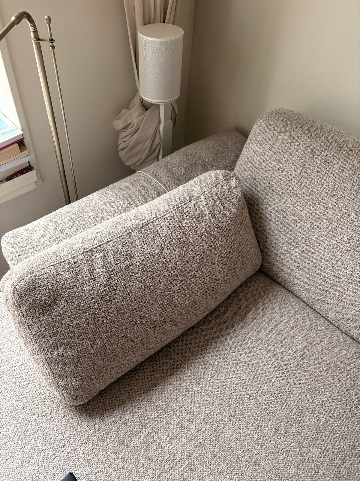 Comfortabele kussens voor op bank, Huis en Inrichting, Ophalen, Beige, Nieuw, Rechthoekig