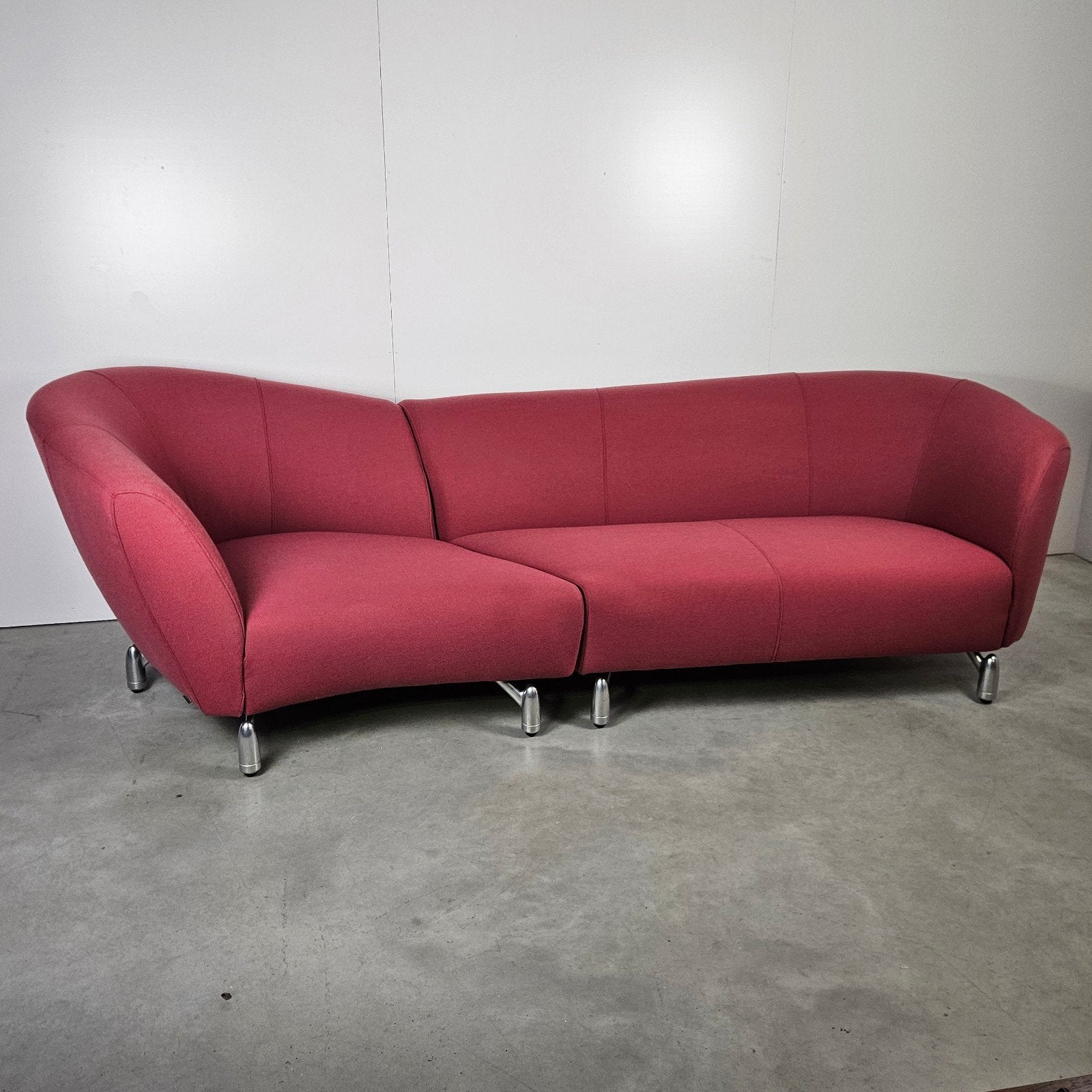 Leolux Pupilla bank, 250 tot 300 cm, Gebruikt, Design, Driepersoons