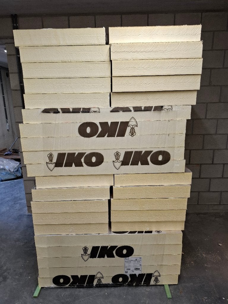 A-keus isolatie IKO enertherm ALU, Doe-het-zelf en Verbouw, Ophalen, Dakisolatie, Nieuw, Hardschuim (Pir)