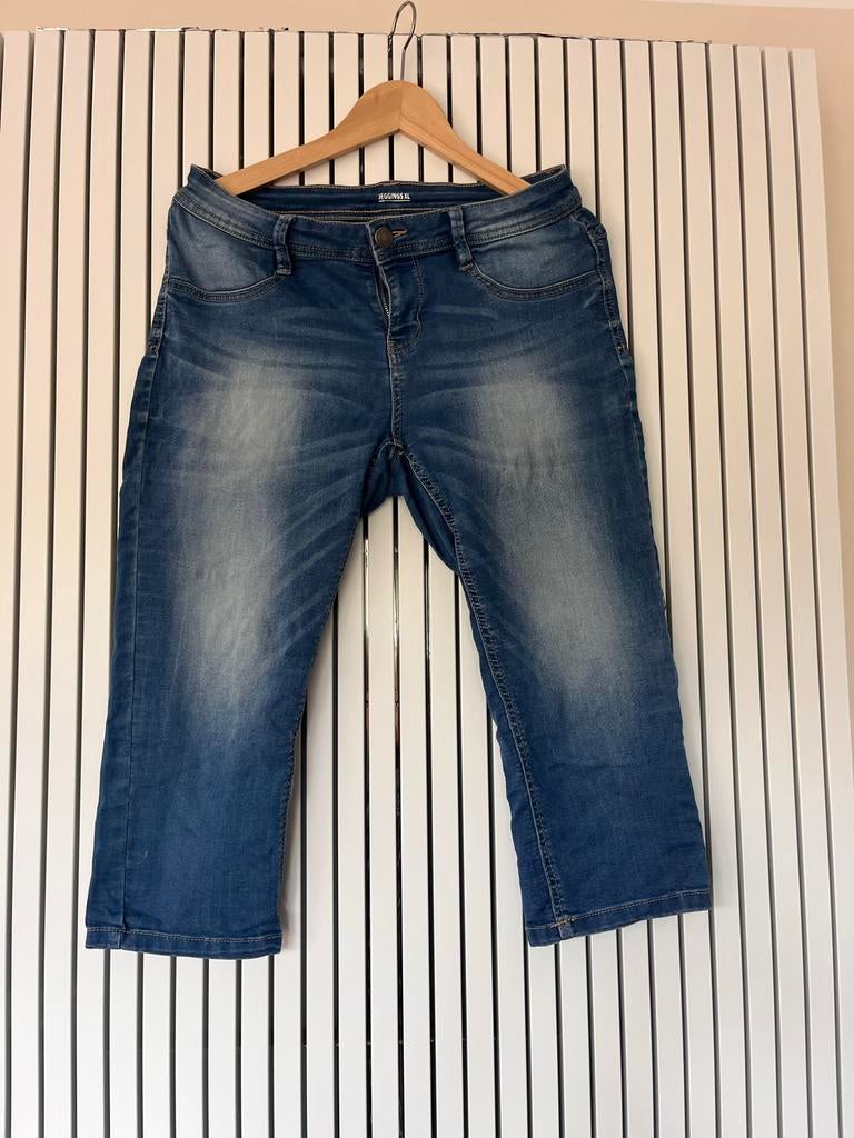 Blauwe jeggings XL, Blauw, Ophalen of Verzenden, Zo goed als nieuw, Legging