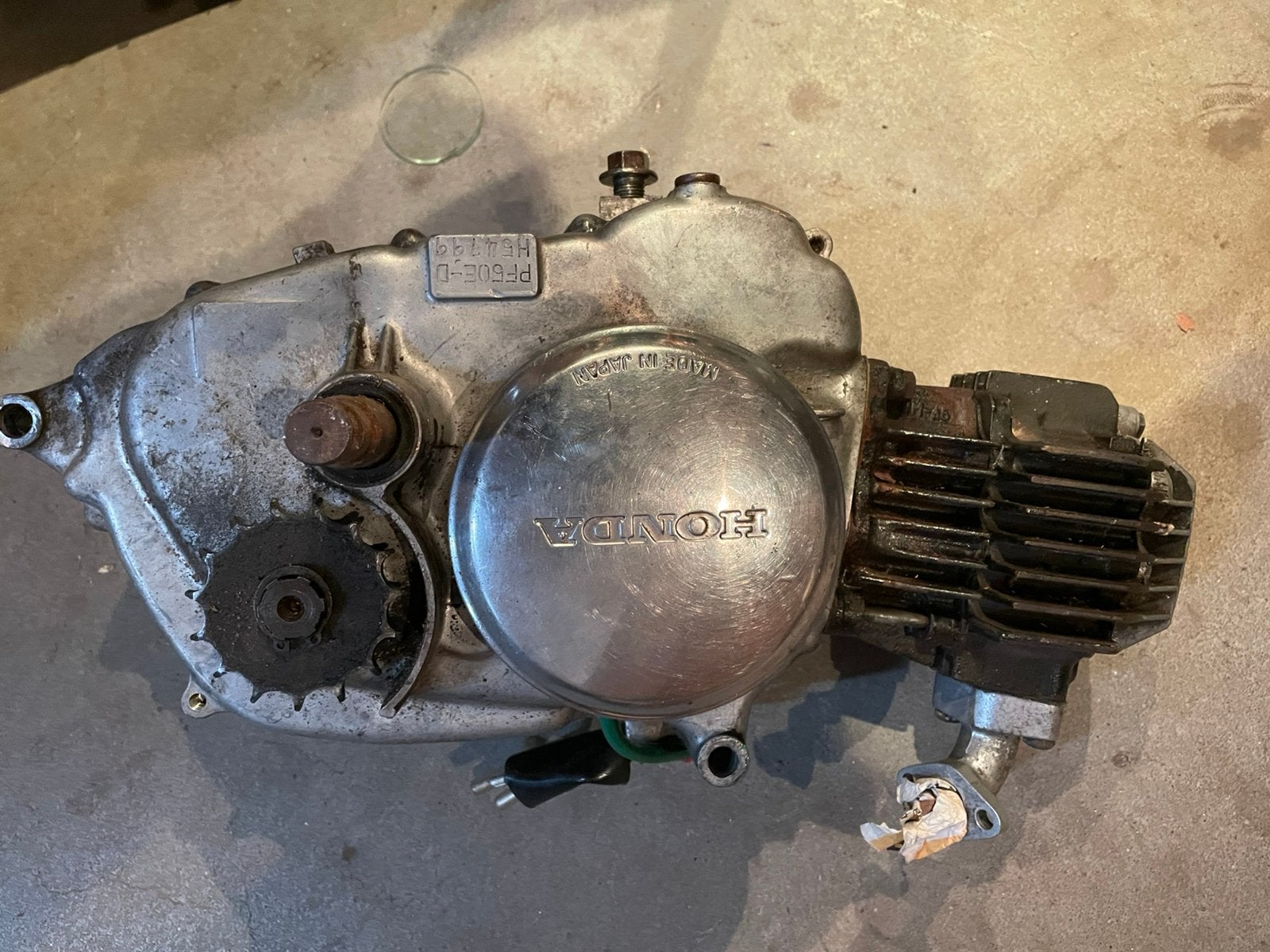 Honda motorblok novio, Ophalen of Verzenden, Zo goed als nieuw, Blok, Overige merken