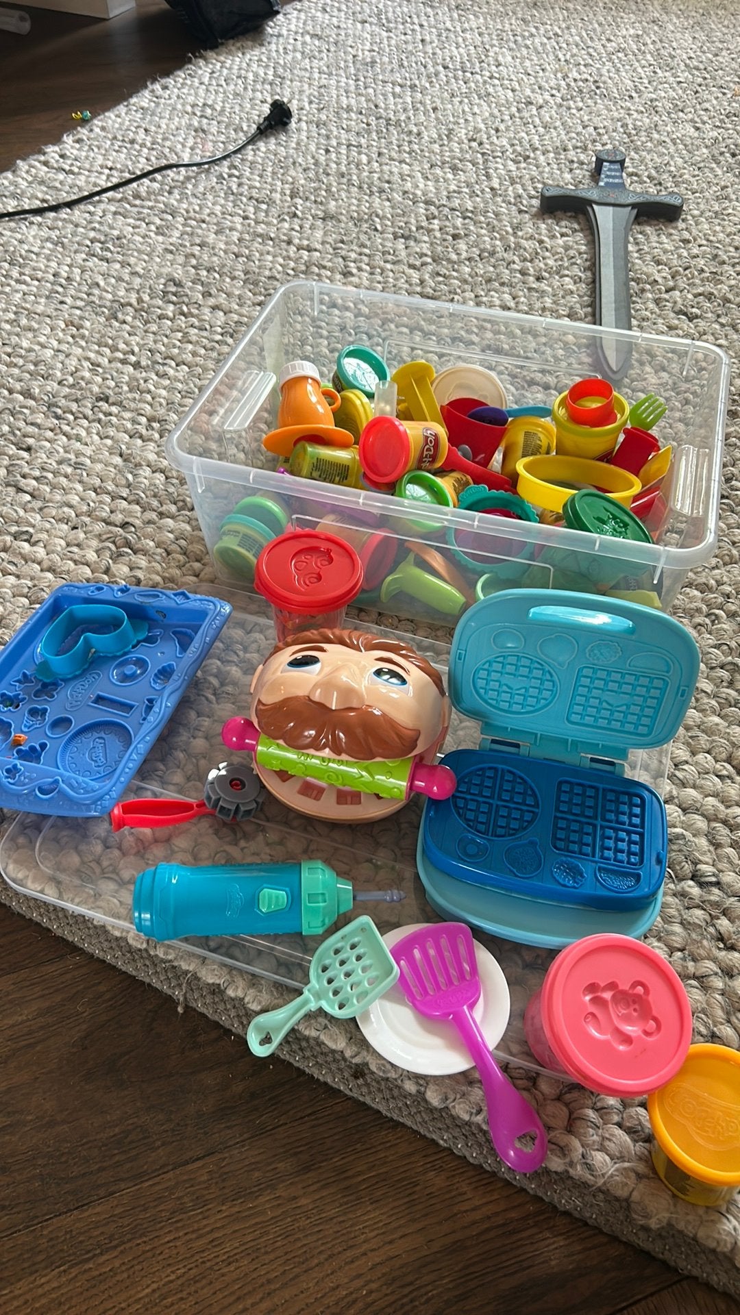Heel veel klei knutsel set, Ophalen, Zo goed als nieuw, Kunststof