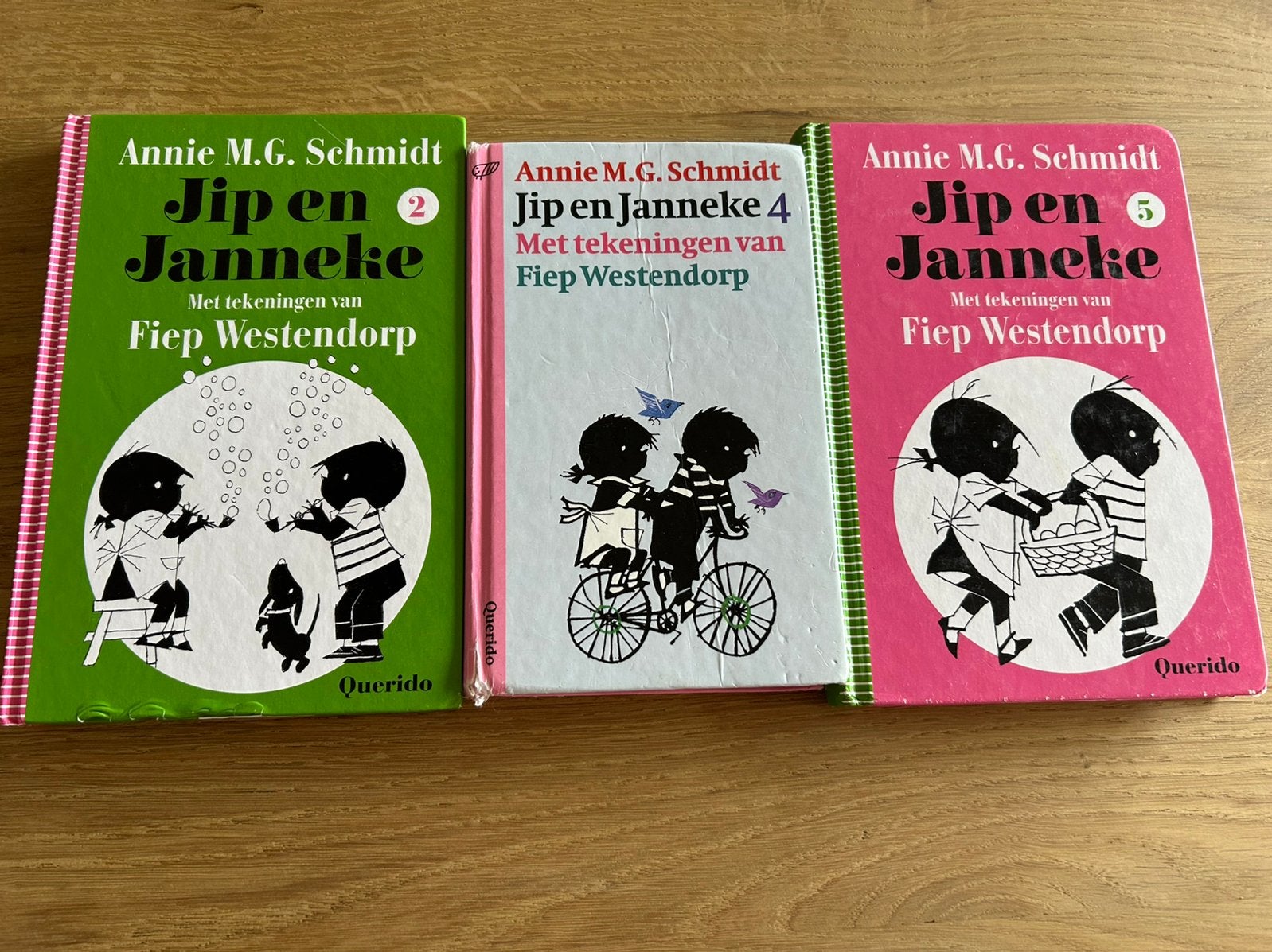 Drie jip en janneke boekjes, Ophalen of Verzenden, Gelezen, Fictie algemeen