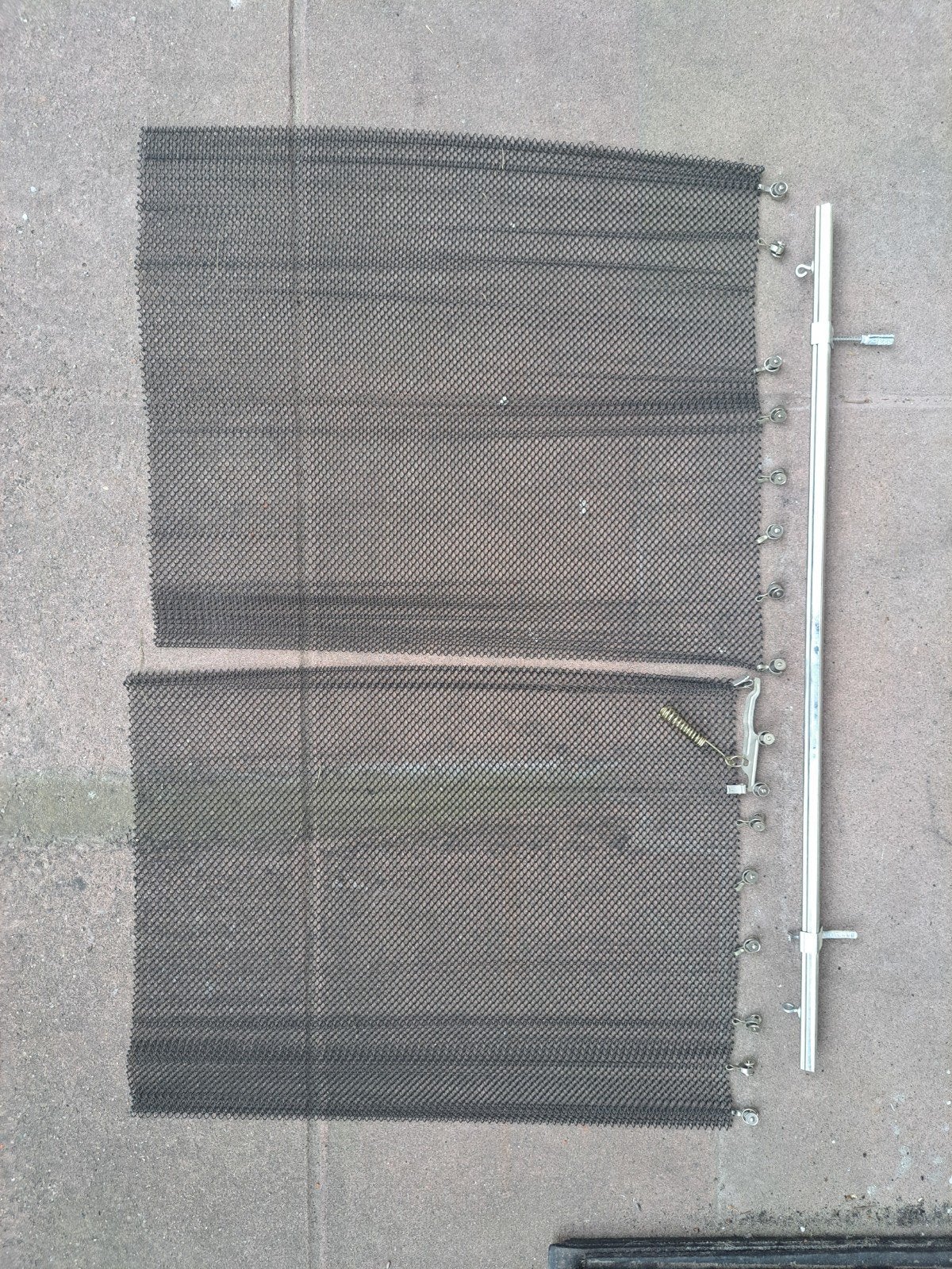 Haardscherm / vonkenscherm voor open haard (58x75 cm), Huis en Inrichting, Ophalen of Verzenden