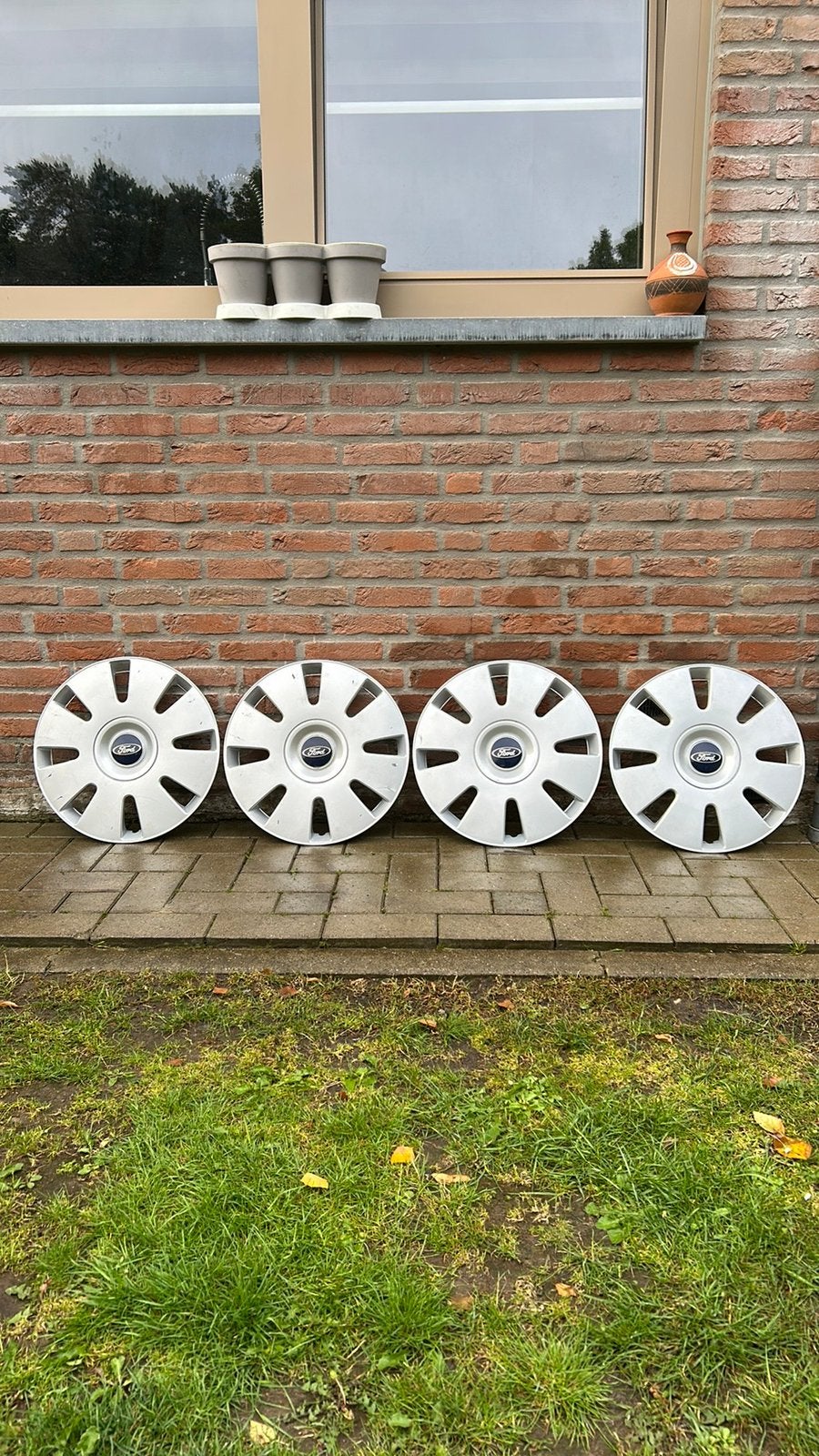 Ford Galaxy wieldop set 16 inch, Auto diversen, Ophalen, Zo goed als nieuw