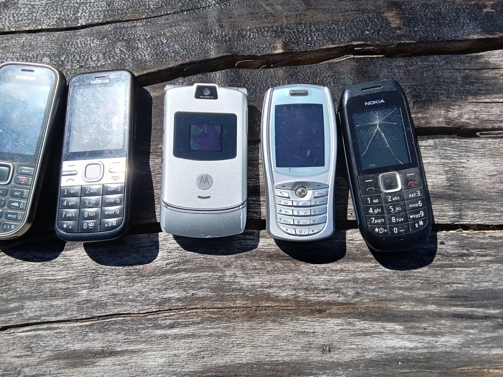 Mobieltjes, Ophalen, Geen camera