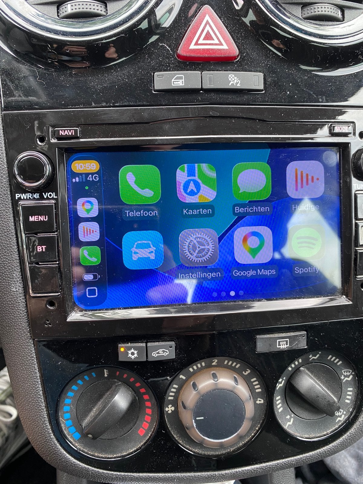 Carplay autoradio opel corsa vectra astra, Ophalen of Verzenden, Zo goed als nieuw