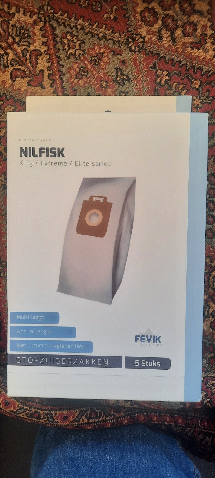 Nilfisk stofzuigerzakken voor de King/Extreme/Elite series, Witgoed en Apparatuur, Stofzuigers, Ophalen of Verzenden, Nieuw
