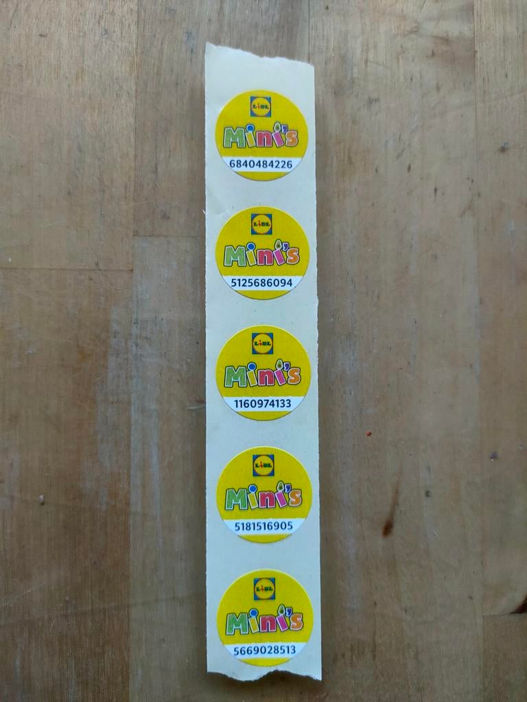 12 Lidl Mini's zegels, Verzamelen, Supermarktacties, Lidl, Ophalen of Verzenden