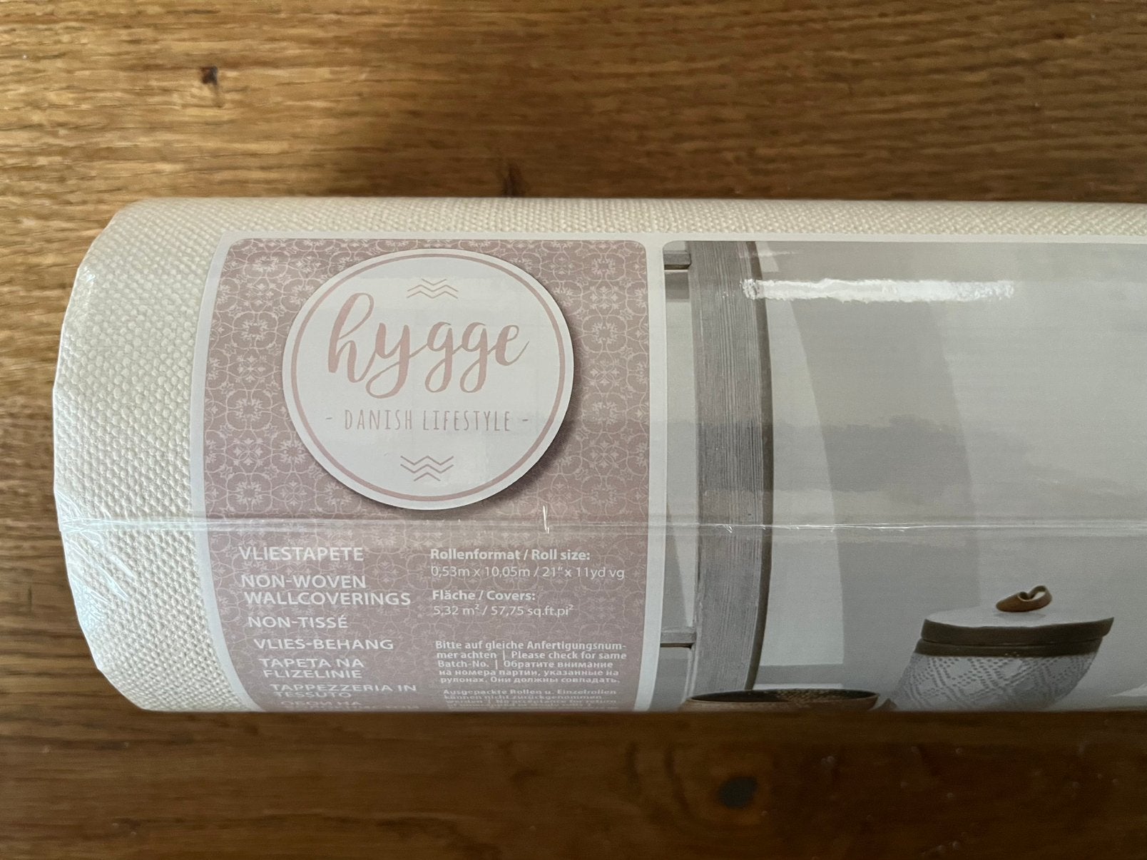 Hygge vlies-behang  1 rol, Ophalen, Nieuw, Gehele gezicht