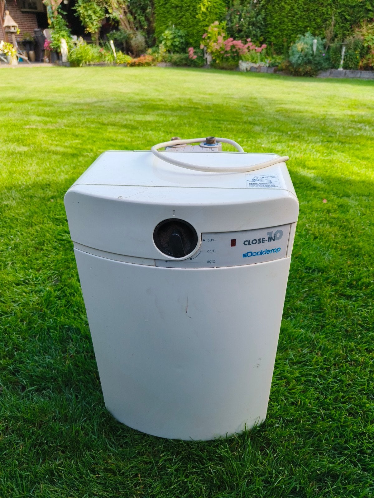 Daalderop Close-in 10 liter boiler, Doe-het-zelf en Verbouw, Gebruikt, Aardgas, Minder dan 20 liter, Ouder dan 10 jaar